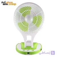 چراغ شارژی پنکه دار مدل مدل HT-5580