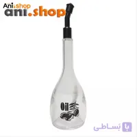 ظرف روغن ریز درب پلاستیکی 300 میل