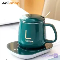 ماگ هیتردار برقی لاکی صورتی