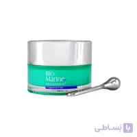 کرم دور چشم بایو مارین به همراه رولر ماساژ استنلس استیل حاوی عصاره جلبکهای دریایی حجم 15میلی لیتر
