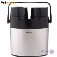 فلاسک 1 لیتر دو قلو شیشه دار مدل UN-9040 کد 146