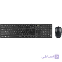 کیبورد و موس باسیم جنیوسSlimStar C126