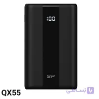 پاوربانک 30000 میلی‌آمپر‌ساعت سیلیکون پاور QX55