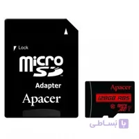 کارت حافظه 128 گیگابایت اپیسر سرعت 85MBps به همراه آداپتور