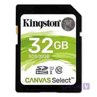کارت حافظه کینگستون مدل SDHC Select 80R C10 با ظرفیت 32 گیگابایت