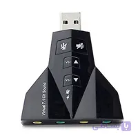 کارت صدا اکسترنال Virtual 7.1 Channel Sound