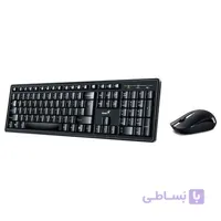 کیبورد و موس بی‌سیم جنیوس مدل KM-8200