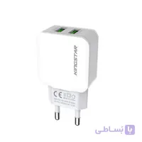 شارژر دیواری کینگ استار مدل K202 C همراه با کابل Type-C