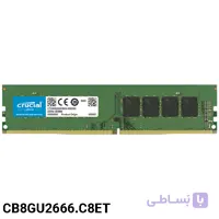 رم کامپیوتر 8 گیگابایت کروشیال DDR4-2666 UDIMM