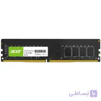 رم کامپیوتر ایسر تک کاناله مدل UD100 فرکانس 3200 مگاهرتز DDR4 تایمینگ CL22 حافظه 8 گیگابایت
