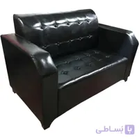 مبل نیم ست اداری مدل فدرال ساده و دکمه خور دسته وکیوم