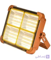 پروژکتور شارژی و خورشیدی SOLAR LED LIGHT دارای پاوربانک با روشنایی عالی