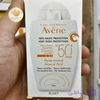 ضد آفتاب فلوئید مینرالSPF 50+ مدل Mineral Fluid حجم 40 میلی‌لیتر