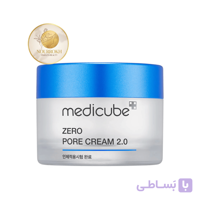 کرم مرطوب کننده و کنترل منافذ مدی کیوب Medicube Zero Pore Cream 2.0