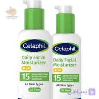 مرطوب‌کننده روزانه صورت با ضدآفتاب SPF 15 ستافیل Cetaphil Daily Facial Moisturizer with Sunscreen Broad Spectrum SPF 15