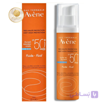 ضد آفتاب فلوئید SPF 50+ مدل Dry Touch مناسب پوست نرمال تا مختلط حجم 50 میلی‌لیتر
