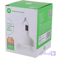 چراغ آویزدار شارژي Dp مدل DP-7823B ظرفیت ۸۰ وات مهتابی