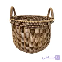 سبد رخت چرک کودک مدل قاصدک رنگ کرم