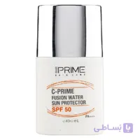 فلوئید ضد آفتاب بژ طبیعی پریم مدل ویتامین سی SPF 50 حجم 40 میلی لیتر