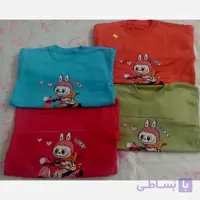 ست بلوز و شلوار اسپرت طرح لبوبو تو کرکی سایز ۴۵/۵۰
