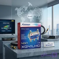 سوییچ ایکس کروزر 4 به 1 درجه یک Xcruiser برند ایکس کروزر اصلی ساپورت فورکی