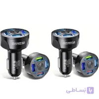 شارژر فندکی 4 پورت 35 وات مدل TE-094