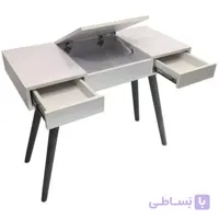 میز تحریر دو کشو درب جک دار