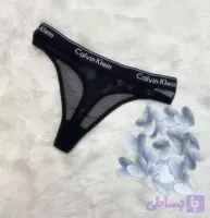 شورت تک فانتزی زنانه مدل بک‌لس از تور فیشنت با کش پهن کلوین کلاین کد ۷۲۱۱