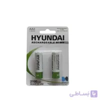 باتری قلم شارژی 2100MAH دوتایی برند HYUNDAI