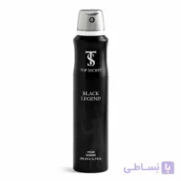 اسپری ضدتعریق مردانه تاپ سکرت مدل Black Legend