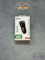 شارژر فندکی کزن C-815 در دو رنگ مشکی و سفید