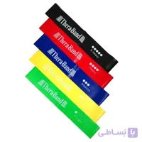 کش مینی لوپ دولایه ترابند TheraBand پک سه عددی