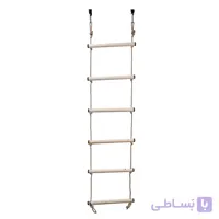 نردبان طنابی چوبی کودک تن‌زیب