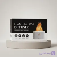 دستگاه بخور و رایحه‌پخش‌کن طرح شعله Flame Aroma Diffuser