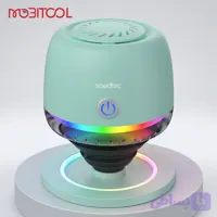 اسپیکر بلوتوث مگنتی پرودو Porodo Soundtec Snap Vibe Magnetic RGB Mini Speaker
