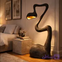 آباژور هنری مجسمه ای «Curved»