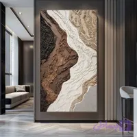 تابلو نقاشی هنری «Soil flow»