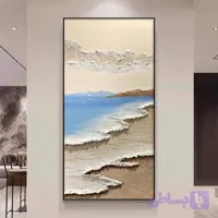 تابلو نقاشی برجسته«Calm sea»