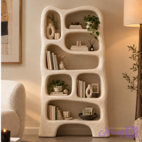 شلف و کتابخانه ارگانیک دست‌ساز«رها»