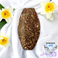 مهره سنگ فسیل طبیعی تراش دست معروف به حجرالمراد| T۰۱7