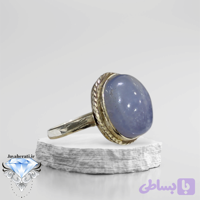 انگشترنقره عقیق کبود یمنی