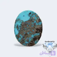 نگین فیروزه آبی نیشابوری T38