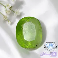 نگین زبرجد طبیعی خوشرنگ و ارزشمند P21