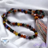 تسبیح عقیق ام‌البنین ۱۰۱ دانه طبیعی | جواهراتی