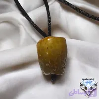 گردنبند عقیق سلطانی طبیعی و بدون تراش | SN027