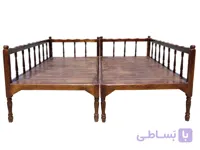 تخت سنتی ساده nasr-x8sa سایز 2 در 2