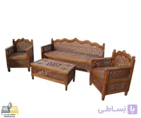 مبلمان ۵ نفره nasr-5xs5 با یک جلومیزی