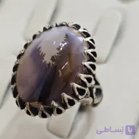 انگشتر نقره شجر معدنی