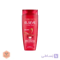شامپو و نرم‌کننده لورال السیو (L’Oréal Elseve) مدل Color Vive محافظ رنگ مو (2 در 1) – حاوی فیلتر UV و عصاره گل