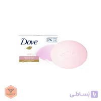 صابون زیبایی و مرطوب‌کننده داو (Dove) مدل Pink (صورتی) بدون سولفات – اورجینال 135 گرم